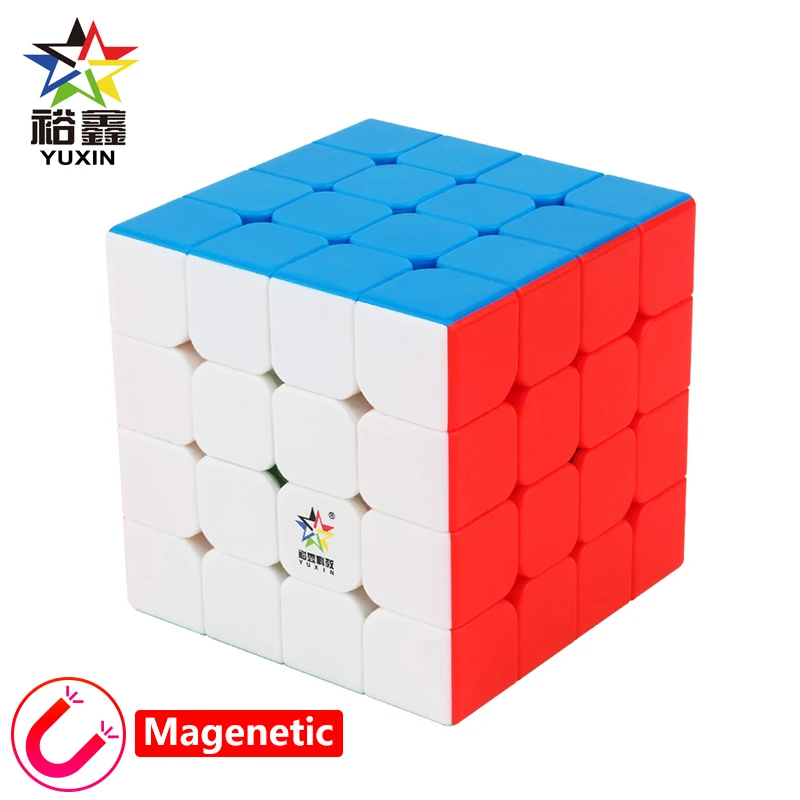 New YUXIN Little Magic 4x4x4 Magnetic Cube Professtional Stickerless Magnets Puzzle Speed Cubo Magico Educational Toys For Kid
New YUXIN Little Magic 4x4x4 Magnetic Cube Professtional Stickerless Magnets Puzzle Speed Cubo Magico Educational Toys For Kid