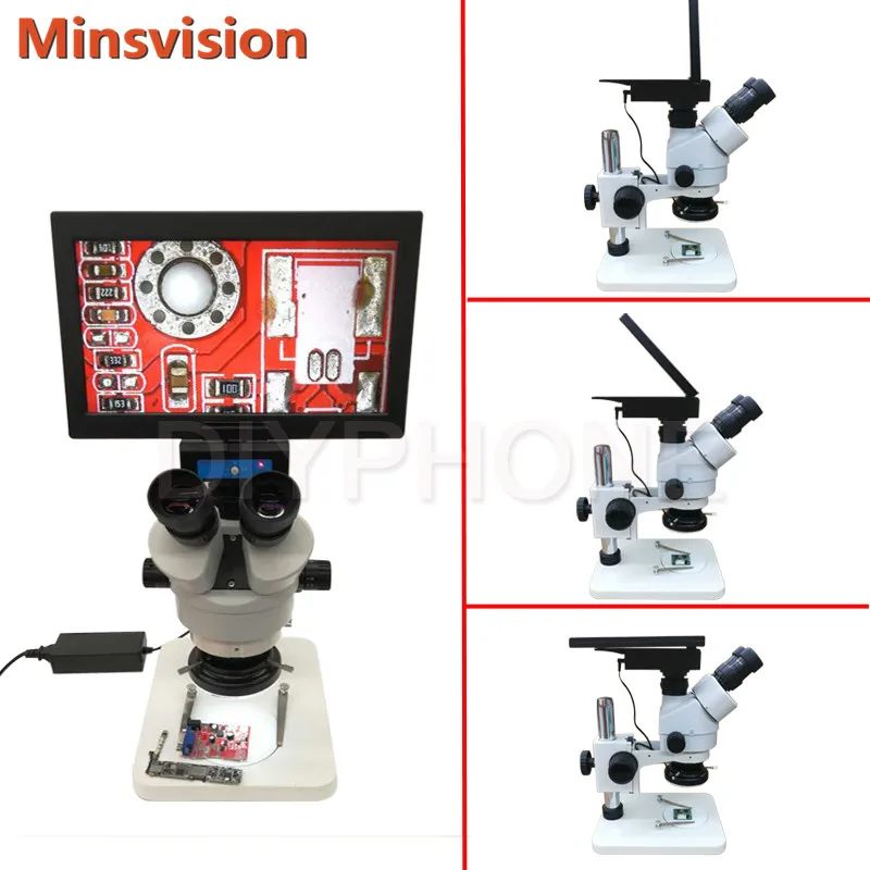 7-90X three mesh digital microscope portable HDMI zoom stereo microscope mobile phone repair electronic integrated magnifying
7-90X three mesh digital microscope portable HDMI zoom stereo microscope mobile phone repair electronic integrated magnifying