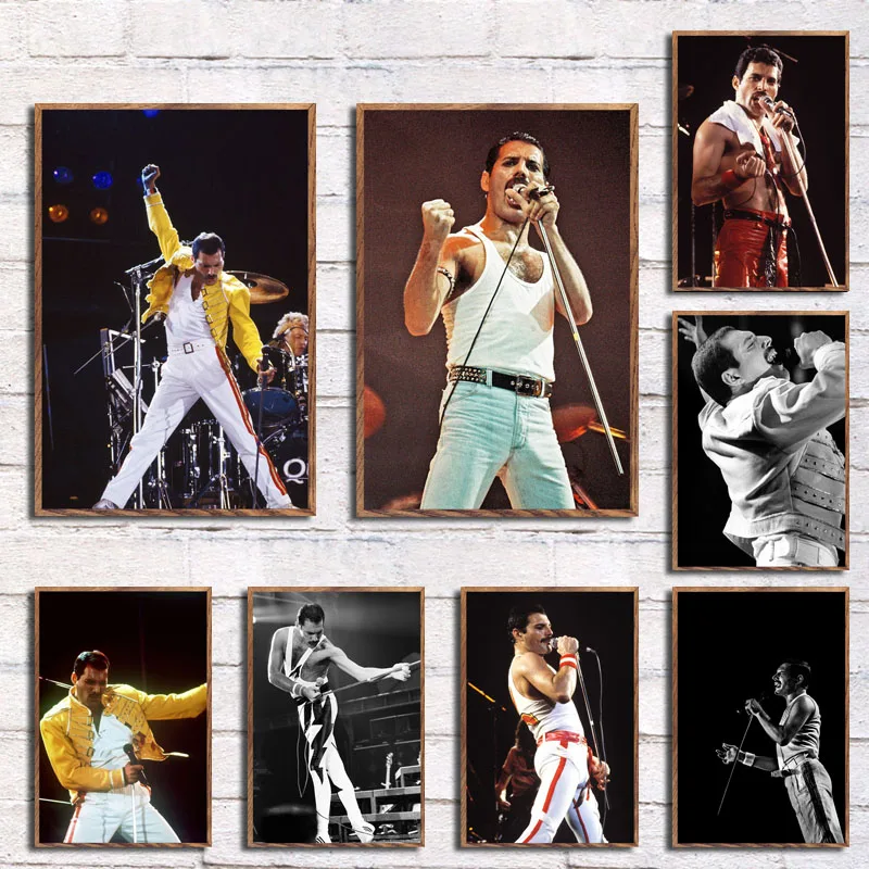 P009 Freddie Mercury Queen Legendary Singer Rock Star Art Painting Silk Canvas Poster Wall Home Decor Artwork
P009 Freddie Mercury Queen Legendary Singer Rock Star Art Painting Silk Canvas Poster Wall Home Decor Artwork