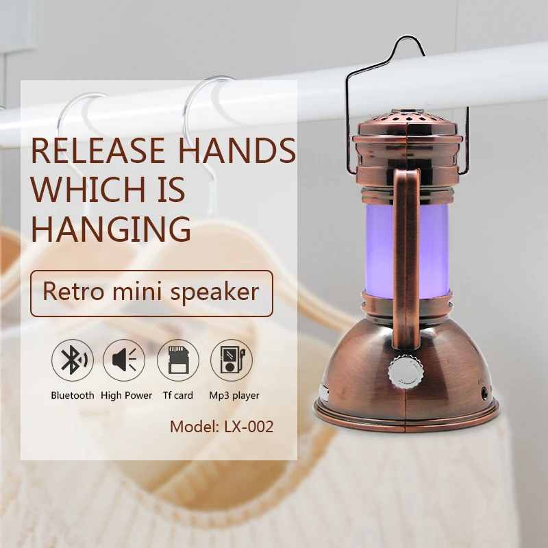 Portable retro LED night light Bluetooth speaker supports TF card, FM, AUX mini outdoor speaker built-in microphone
Portable retro LED night light Bluetooth speaker supports TF card, FM, AUX mini outdoor speaker built-in microphone
