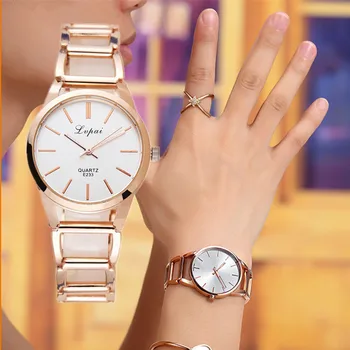 Fashion Women's Watches Luxury Rose Gold Stainless Steel Skeleton Women Wrist Watch Ladies Dress Clock montre femme reloj mujer
Fashion Women's Watches Luxury Rose Gold Stainless Steel Skeleton Women Wrist Watch Ladies Dress Clock montre femme reloj mujer