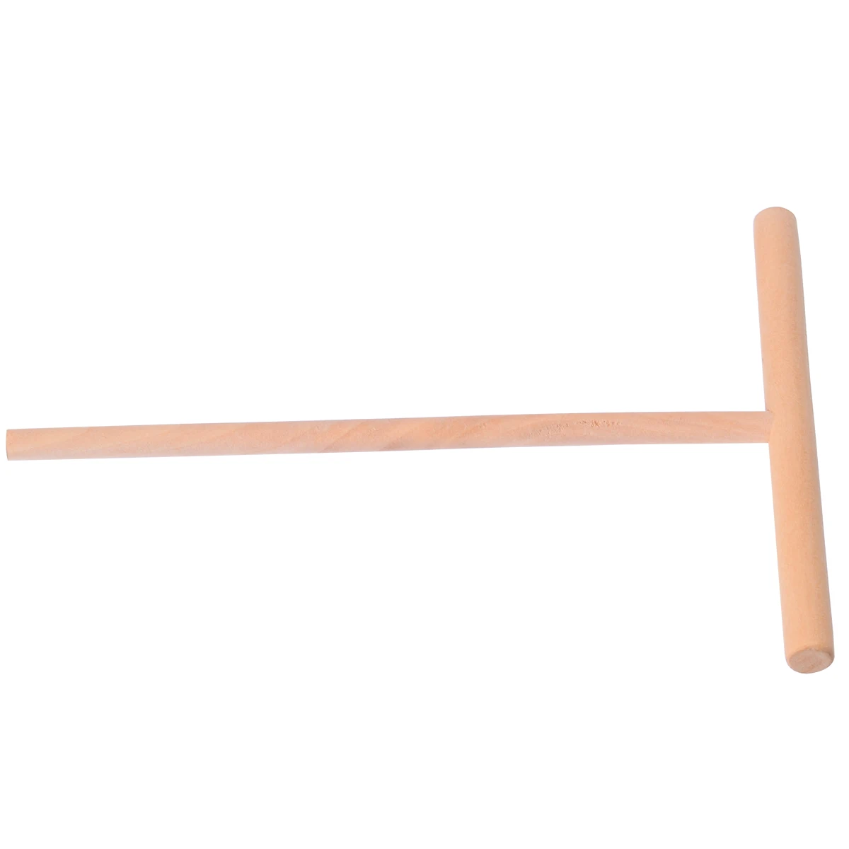2X Wooden Rake Round Batter Pancake Crepe Spreaders Kitchen Tools DIY 15cHFUS