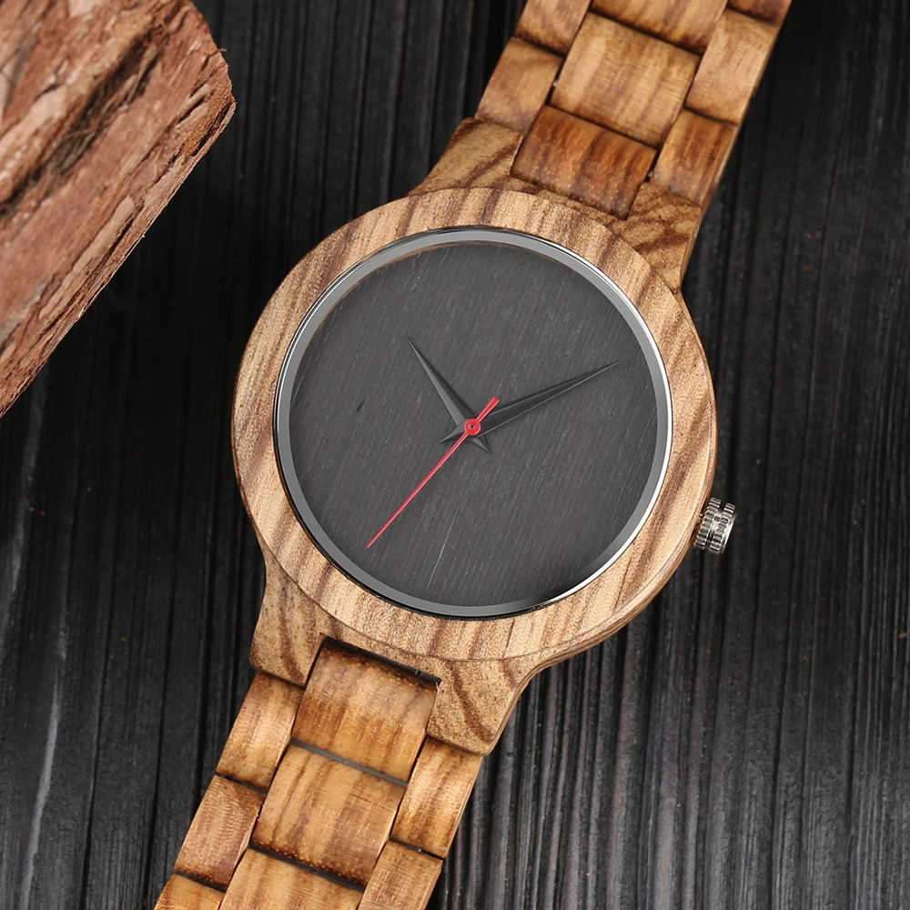 YISUYA Creative Bamboo Wood Wrist Watch Men Modern Handmade Nature Wood Quartz Men`s Watches Novel Timber Bangle Clock Relogio (11)