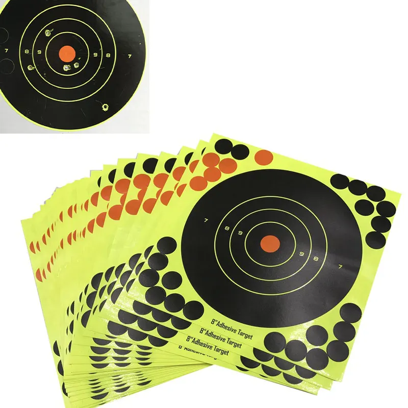 ultimate gun shooting solution 10/25/50/100 sheets Targets 8" Adhesive Hunting and shooting target stickers
ultimate gun shooting solution 10/25/50/100 sheets Targets 8" Adhesive Hunting and shooting target stickers