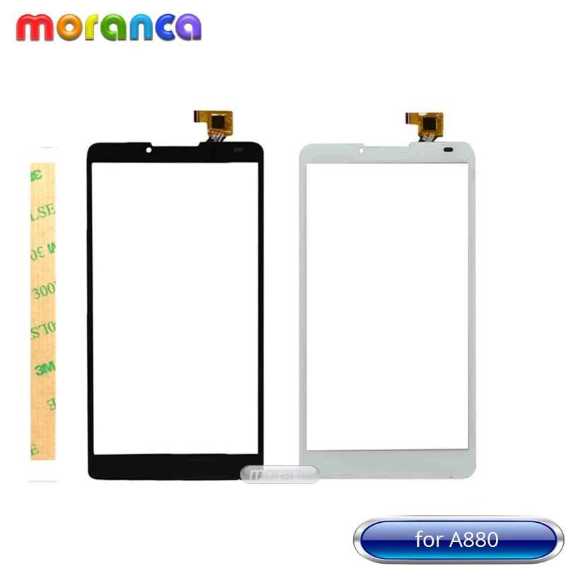 6.0 Inch for Lenovo A880 880 Touch Screen Digitizer Front Glass Sensor Panel Black White Touchscreen Replacement with 3M Tape
6.0 Inch for Lenovo A880 880 Touch Screen Digitizer Front Glass Sensor Panel Black White Touchscreen Replacement with 3M Tape