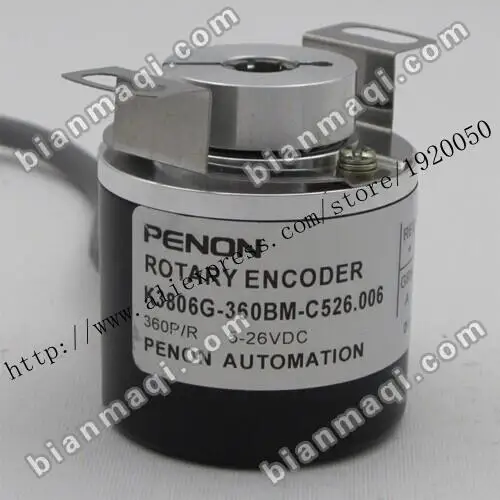 stock K3806G-360BM-C526.006 incremental encoder 360 lines outside diameter of 38mm
stock K3806G-360BM-C526.006 incremental encoder 360 lines outside diameter of 38mm