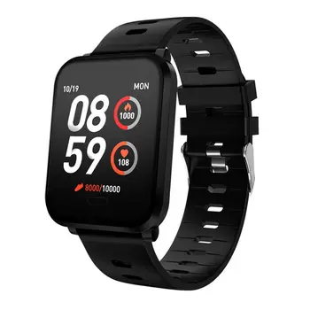 OGEDA Smart Wristband Fitness Watch Band With Heart Rate Monitor Blood Pressure Ip68 Waterproof Remote Camera for IOS Android
OGEDA Smart Wristband Fitness Watch Band With Heart Rate Monitor Blood Pressure Ip68 Waterproof Remote Camera for IOS Android