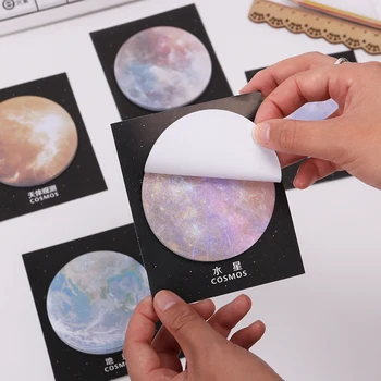 Korean Cute Lonely Planet Earth Moon Neptune Stickers Round Shape Memo Pad Sticky Notes Bookmarks
Korean Cute Lonely Planet Earth Moon Neptune Stickers Round Shape Memo Pad Sticky Notes Bookmarks