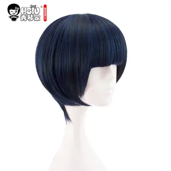 HSIU High quality Anime game persona5 Tae Takemi Cosplay Wig Short Blue Black Mixed Costume Play Wigs Halloween Costumes Hair
HSIU High quality Anime game persona5 Tae Takemi Cosplay Wig Short Blue Black Mixed Costume Play Wigs Halloween Costumes Hair