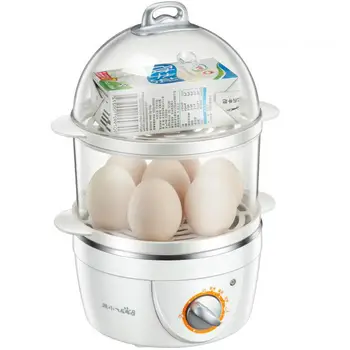 Egg Boiler Cookers Multi-function Electric Double Egg Cooker egg steamer 360W 30 min timing with 4 stainless steel bowl 
Egg Boiler Cookers Multi-function Electric Double Egg Cooker egg steamer 360W 30 min timing with 4 stainless steel bowl