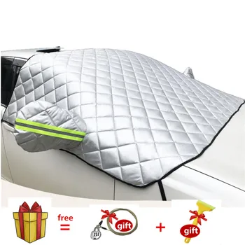 Thickened Car Windshield Cover Sun Snow Shield Oxford Material Flame Retardant Fire Mirror Protection Cover Silver
Thickened Car Windshield Cover Sun Snow Shield Oxford Material Flame Retardant Fire Mirror Protection Cover Silver
