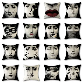 CUSCOV Foreign trade retro black beauty cotton linen printing pillowcase square sofa pillow covers fashion home cushion cover
CUSCOV Foreign trade retro black beauty cotton linen printing pillowcase square sofa pillow covers fashion home cushion cover