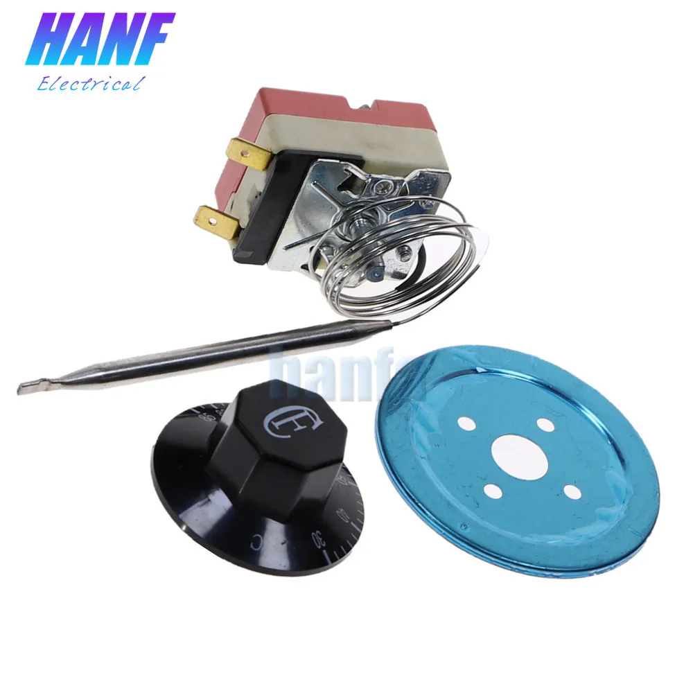 Electric Water Heater Switch 30-80 Degree Adjusting Temperature Controller Capillary Thermostat
Electric Water Heater Switch 30-80 Degree Adjusting Temperature Controller Capillary Thermostat