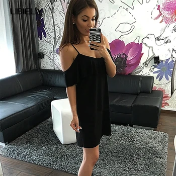 Nice Vestidos Women Summer Dress Robe Off Shoulder Short Mini Ruffles Dress Bodycon Dresses Sexy Beach Plus Size Sundress
Nice Vestidos Women Summer Dress Robe Off Shoulder Short Mini Ruffles Dress Bodycon Dresses Sexy Beach Plus Size Sundress