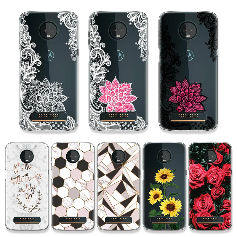 Fashion Clear TPU Soft Silicone 6.22"For Motorola Moto Z4 Play Marble Case For Motorola Moto Z4Play Cell Flower Phone Case Cover
Fashion Clear TPU Soft Silicone 6.22"For Motorola Moto Z4 Play Marble Case For Motorola Moto Z4Play Cell Flower Phone Case Cover