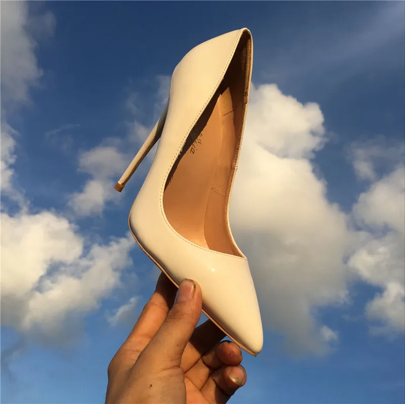 2019 Elegent Women Single Shoes Super High Heels 10cm Shallow Patent Leather Shoes Pointed Toe Shoes Wedding Office Lady Shoe
2019 Elegent Women Single Shoes Super High Heels 10cm Shallow Patent Leather Shoes Pointed Toe Shoes Wedding Office Lady Shoe