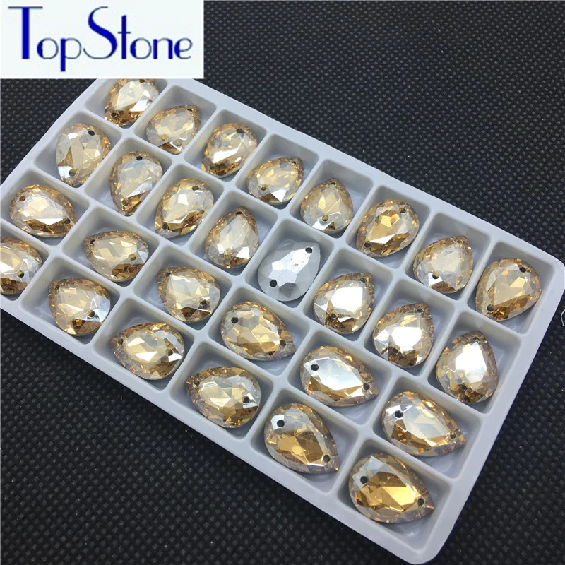 Gold Champagne Color Drop Sew On Rhinestones Pointback Droplet Sewing Glass Crystal Stone 10x14,13x18,18x25,20x30mm
Gold Champagne Color Drop Sew On Rhinestones Pointback Droplet Sewing Glass Crystal Stone 10x14,13x18,18x25,20x30mm
