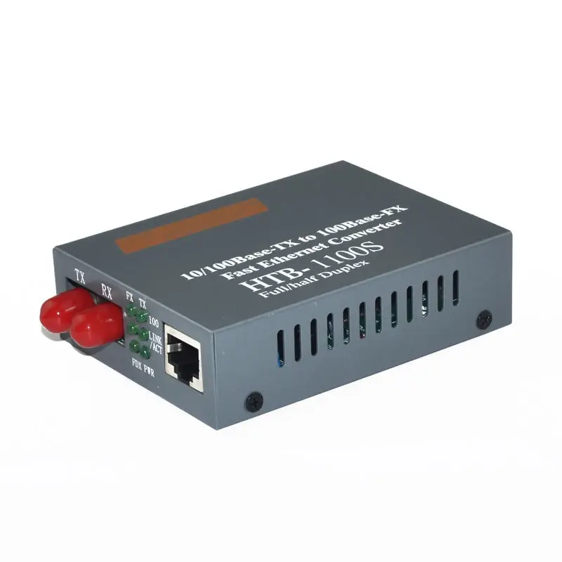1100S-25KM Fast Fiber Optical Media Converter 10/100Mbps RJ45 Single Mode/FC Converter 25KM
1100S-25KM Fast Fiber Optical Media Converter 10/100Mbps RJ45 Single Mode/FC Converter 25KM