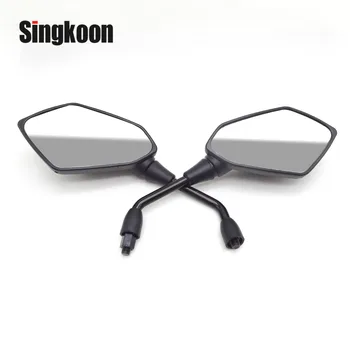Universal 10mm Motorcycle Rearview Mirrors Black Scooter Moto Side Mirrors FOR SUZUKI GSR400 GSR600 GSR750 B-KING1300 Benelli
Universal 10mm Motorcycle Rearview Mirrors Black Scooter Moto Side Mirrors FOR SUZUKI GSR400 GSR600 GSR750 B-KING1300 Benelli
