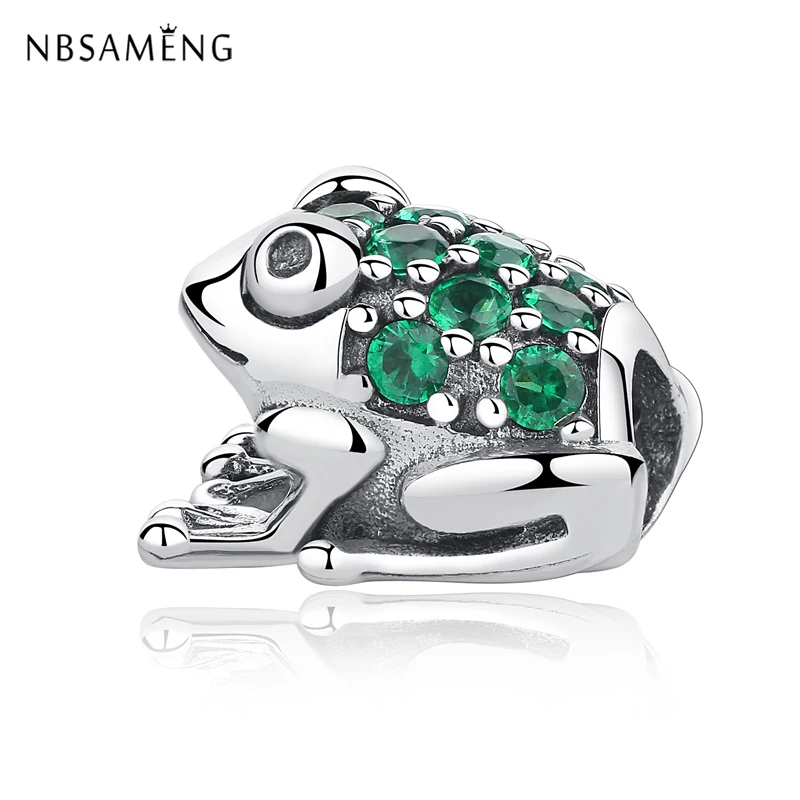 New Authentic 925 Sterling Silver Charm Bead Green Frog Crystal Charms Fit Pandora Bracelets & Bangles Diy Women Jewelry
New Authentic 925 Sterling Silver Charm Bead Green Frog Crystal Charms Fit Pandora Bracelets & Bangles Diy Women Jewelry