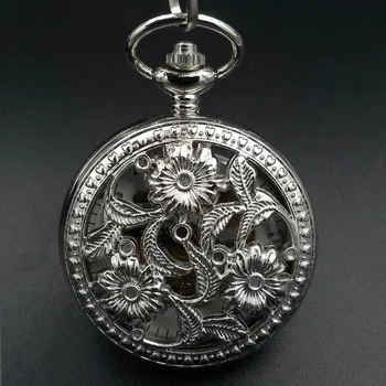 Vintage Antique Style Flower Case White Dial Arabic Number Skeleton Steampunk Mechanical Pocket Watch w/Chain Hand Wind Watch
Vintage Antique Style Flower Case White Dial Arabic Number Skeleton Steampunk Mechanical Pocket Watch w/Chain Hand Wind Watch