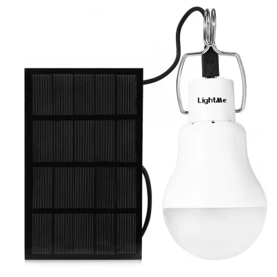 15W 130LM Solar Powered Led Bulb Light Outdoor Solar Energy Lamp Lighting for Hiking Fishing Camping Tent
15W 130LM Solar Powered Led Bulb Light Outdoor Solar Energy Lamp Lighting for Hiking Fishing Camping Tent