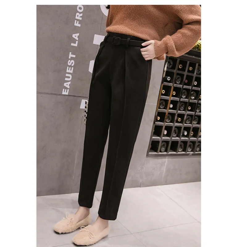 JUJULAND Women's Casual pants Spring Summer Fashion Loose Ankle-length Trousers Female Classic High Waist Black Pants
JUJULAND Women's Casual pants Spring Summer Fashion Loose Ankle-length Trousers Female Classic High Waist Black Pants