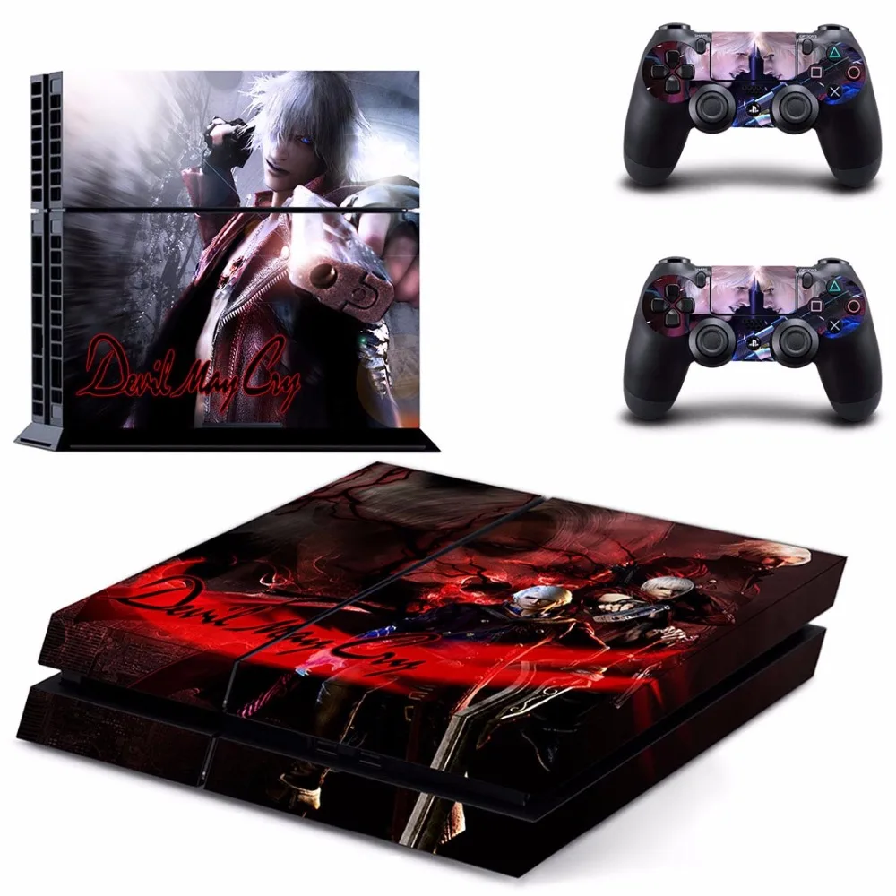Devil May Cry Vinyl PS4 Skin Sticker for Sony playstation 4 Console and Controller
Devil May Cry Vinyl PS4 Skin Sticker for Sony playstation 4 Console and Controller