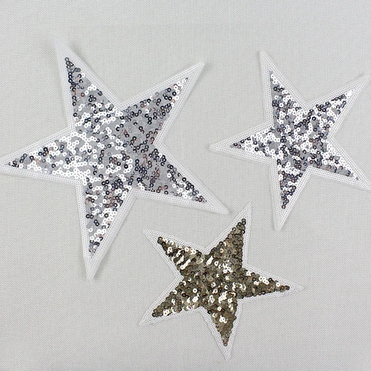 Star Sequins Patches For Clothes Embroidered Sew On Patch DIY accessory Applique Clothes Patch
Star Sequins Patches For Clothes Embroidered Sew On Patch DIY accessory Applique Clothes Patch