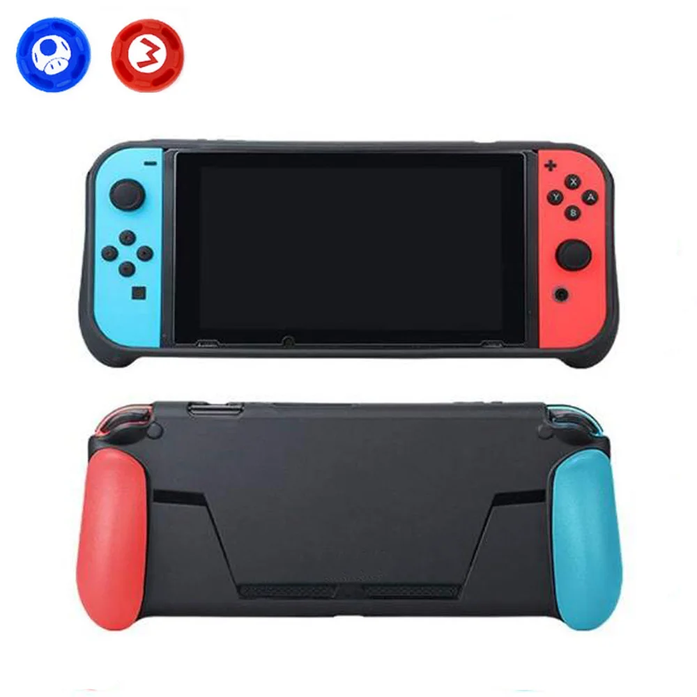 Soft Protective Case for Nintend Switch NS NX Console TPU Shell Handle Grip with Game Card Slot Anti-Shock Cover
Soft Protective Case for Nintend Switch NS NX Console TPU Shell Handle Grip with Game Card Slot Anti-Shock Cover