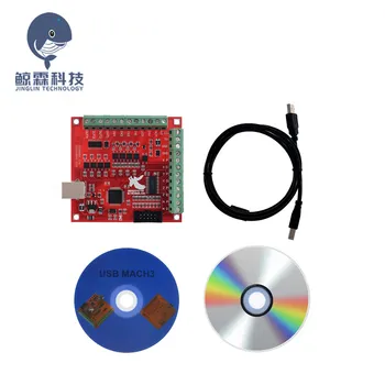 MACH3 100Khz Breakout Board CNC USB 4 Axis Interface Driver Motion Controller R08 3D Printer Parts
MACH3 100Khz Breakout Board CNC USB 4 Axis Interface Driver Motion Controller R08 3D Printer Parts