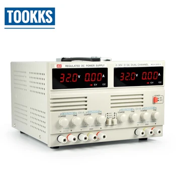 2 Channels led display 0-30V 150W Adjustable DC Power Supply Designed Voltage&Current MCH-305D-II
2 Channels led display 0-30V 150W Adjustable DC Power Supply Designed Voltage&Current MCH-305D-II