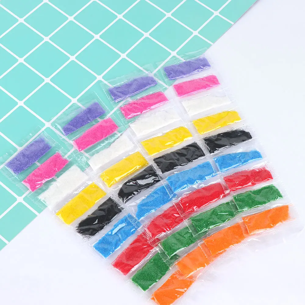 4PCS Useful Fine Colored Sand for Drawing Toys Painting Accessories Children Sand Painting Colorful Sand Gift
4PCS Useful Fine Colored Sand for Drawing Toys Painting Accessories Children Sand Painting Colorful Sand Gift