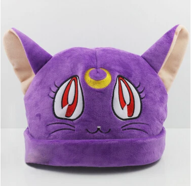 1pcs Sailor moon cosplay luna cat plush hat purple anime figure sailormoon halloween costume toy accessories
1pcs Sailor moon cosplay luna cat plush hat purple anime figure sailormoon halloween costume toy accessories