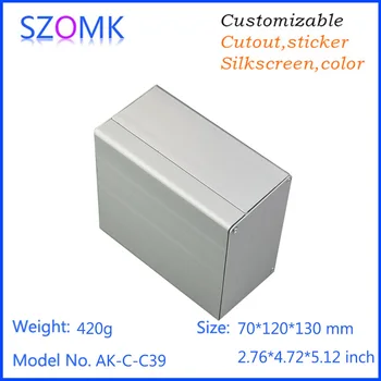 4 pcs, 70*120*130mm szomk aluminum enclosure box for electronic china supplier aluminum house design case pcb control box
4 pcs, 70*120*130mm szomk aluminum enclosure box for electronic china supplier aluminum house design case pcb control box