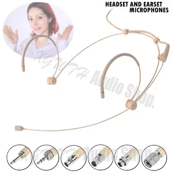 Profession Condenser Headworn Headset Microphone Omnidirectional Mic For Sennheiser AKG Shure Wireless Body-Pack Transmitter
Profession Condenser Headworn Headset Microphone Omnidirectional Mic For Sennheiser AKG Shure Wireless Body-Pack Transmitter