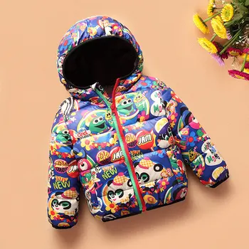 Warm winter Down jacket coat for girls boys hoody snowsuit thick kids snowsuit outfit print children suit outwears jacket coat
Warm winter Down jacket coat for girls boys hoody snowsuit thick kids snowsuit outfit print children suit outwears jacket coat