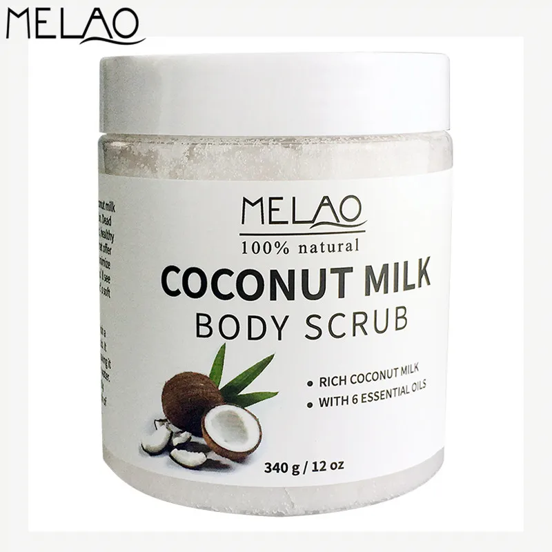 MELAO 340g Body Scrub Coconut Milk Natural Exfoliator Exfoliating Whitening Cream Brightening Peeling Gel Facial Scrub Removal W
MELAO 340g Body Scrub Coconut Milk Natural Exfoliator Exfoliating Whitening Cream Brightening Peeling Gel Facial Scrub Removal W