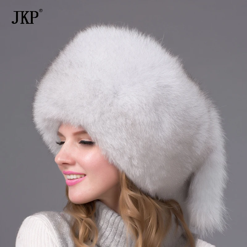 Winter women's fur hat Real Fox Fur Hats Headgear Russian Girls Raccoon Fur Beanies Cap 2018 New Fashion earflap Hat HJL-01
Winter women's fur hat Real Fox Fur Hats Headgear Russian Girls Raccoon Fur Beanies Cap 2018 New Fashion earflap Hat HJL-01