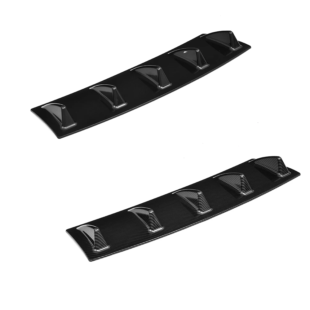 5 Fins Universal Rear bumper Lip Diffuser 1