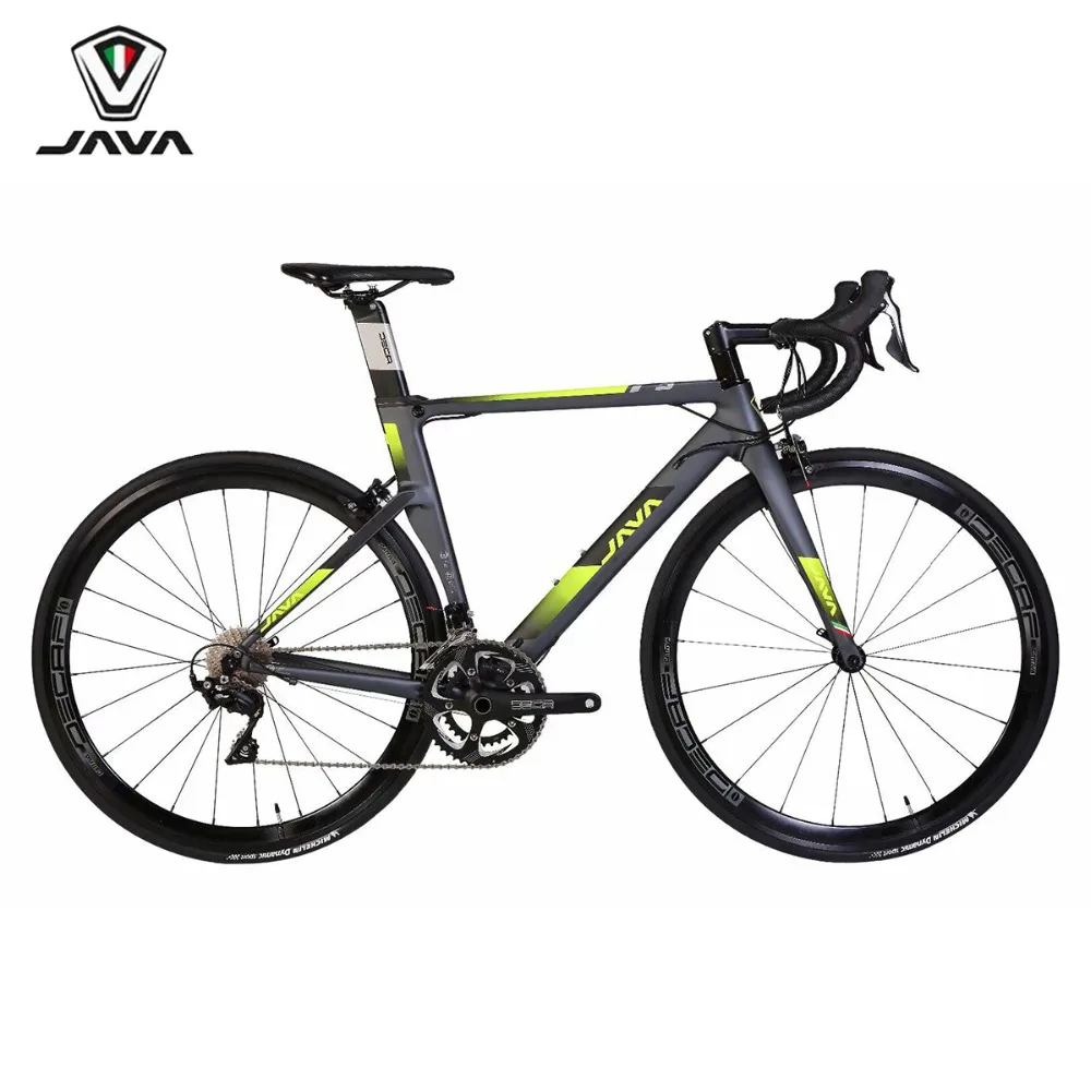 JAVA FUOCO Road Bike 700C Aero 22 Speed with 105 Derailleur Shifter Tek tro Brake CX Disc Brake Carbon Fork Racing Bicycle
JAVA FUOCO Road Bike 700C Aero 22 Speed with 105 Derailleur Shifter Tek tro Brake CX Disc Brake Carbon Fork Racing Bicycle
