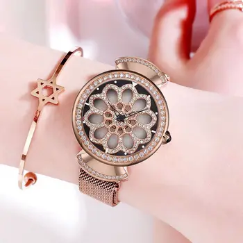 Luxury Diamond Flower Women Watch Stainless Steel Casual Clock Round Dial Fashion Glitter Star Lady Wristwatch Relogio Feminino
Luxury Diamond Flower Women Watch Stainless Steel Casual Clock Round Dial Fashion Glitter Star Lady Wristwatch Relogio Feminino