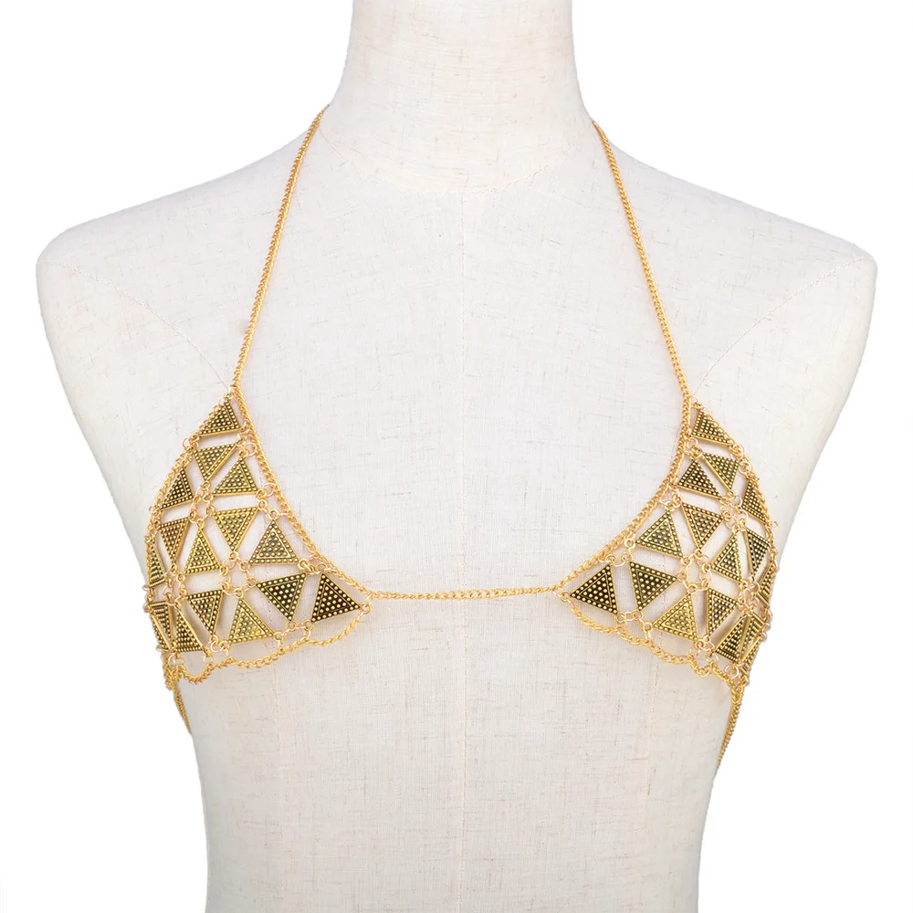 Gold&Silver Color Body Chain Fashion (9)
