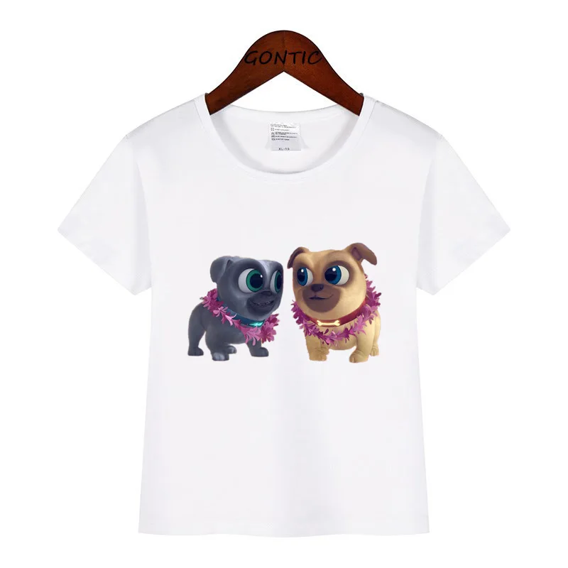 Фото Puppy Dog Pals/футболка для мальчиков летние Забавные футболки с 3D - купить