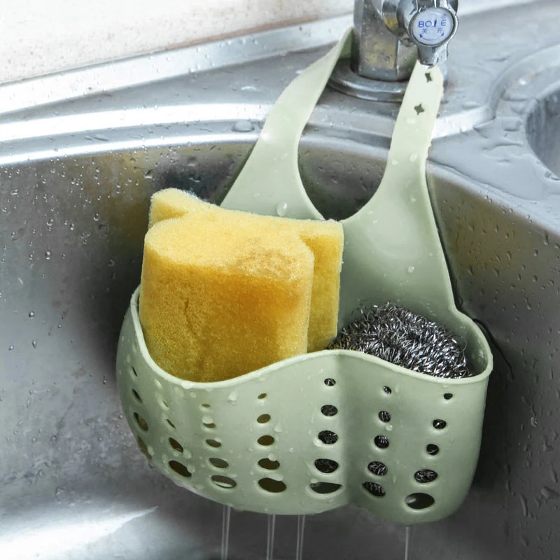 Adjustable Kitchen Sink Sponge Holder Wash Cloth Drain Storage Rack Shelf Organizer Hanging Basket Kitchen Accessories Stand
Adjustable Kitchen Sink Sponge Holder Wash Cloth Drain Storage Rack Shelf Organizer Hanging Basket Kitchen Accessories Stand