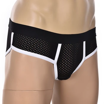New Men's U Convex Bulge Pouch Acrylic Mesh Low-Rise Briefs Underwear Underpants Hot Sale
New Men's U Convex Bulge Pouch Acrylic Mesh Low-Rise Briefs Underwear Underpants Hot Sale