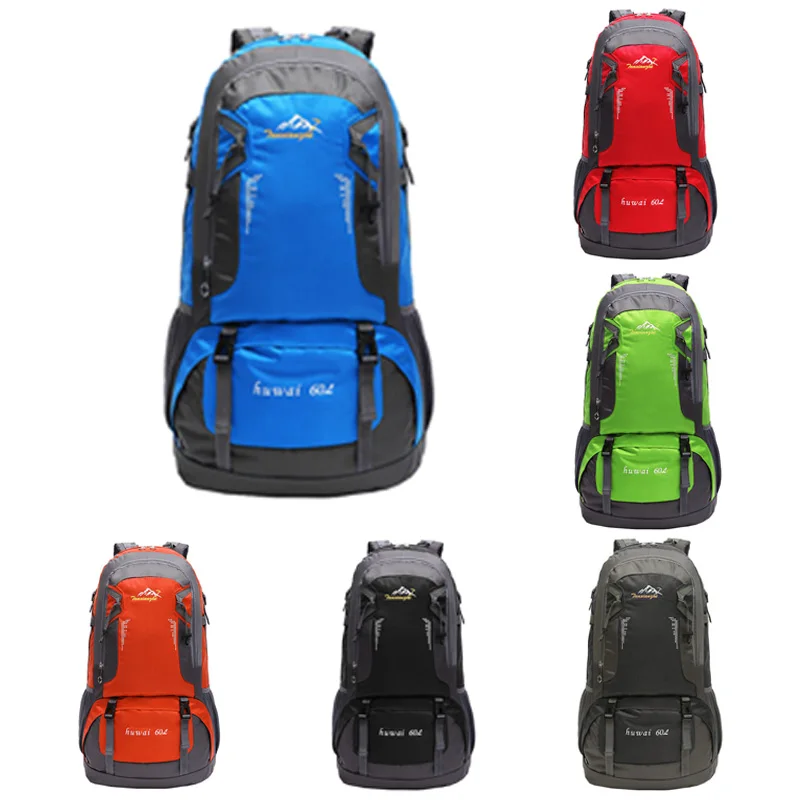 60L waterproof unisex men backpack travel pack sports bag pack Outdoor Climbing Mountaineering Hiking Camping backpack
60L waterproof unisex men backpack travel pack sports bag pack Outdoor Climbing Mountaineering Hiking Camping backpack