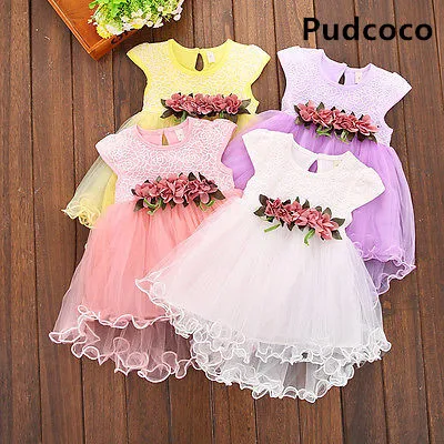 2019 Multi-style Super Cute Baby Girls Summer Floral Dress Princess Party Tulle Flower Dresses 0-3Y Clothing
2019 Multi-style Super Cute Baby Girls Summer Floral Dress Princess Party Tulle Flower Dresses 0-3Y Clothing