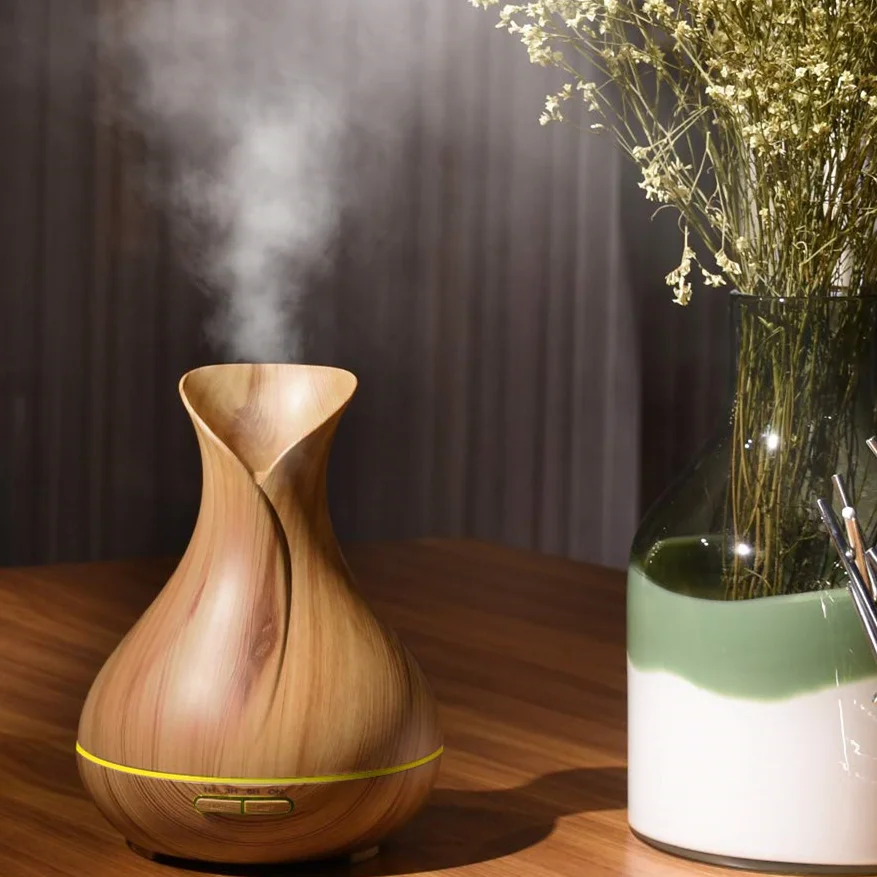 VVPEC 400ml wood grain essential oil diffuser aroma diffuser aromatherapy diffuser cold mist maker for home office
VVPEC 400ml wood grain essential oil diffuser aroma diffuser aromatherapy diffuser cold mist maker for home office