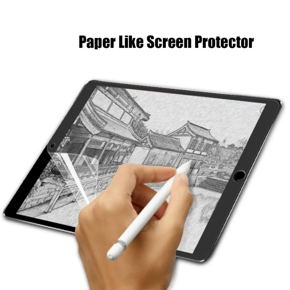 Premium Paper like Screen Protector Matte PET Anti Glare Painting Film For iPad Pro 9.7 10.5 11 12.9 inch Sketching Film
Premium Paper like Screen Protector Matte PET Anti Glare Painting Film For iPad Pro 9.7 10.5 11 12.9 inch Sketching Film